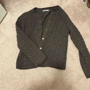 Abercrombie Brown Cardigan